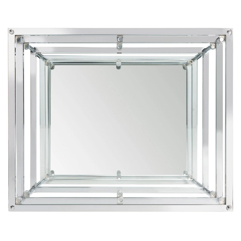 SAFAVIEH Vida 3-Tier Accent Table - 22 W x 18 D x 27 H - 22Wx18Dx27H