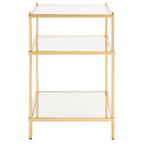 SAFAVIEH Vida 3-Tier Accent Table - 22 W x 18 D x 27 H - 22Wx18Dx27H