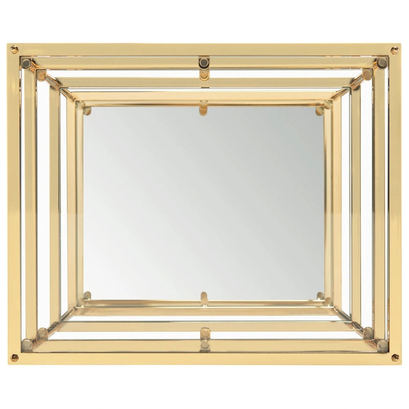 SAFAVIEH Vida 3-Tier Accent Table - 22 W x 18 D x 27 H - 22Wx18Dx27H