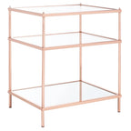 SAFAVIEH Vida 3-Tier Accent Table - 22 W x 18 D x 27 H - 22Wx18Dx27H