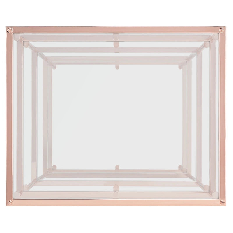 SAFAVIEH Vida 3-Tier Accent Table - 22 W x 18 D x 27 H - 22Wx18Dx27H