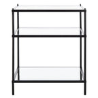 SAFAVIEH Vida 3-Tier Accent Table - 22 W x 18 D x 27 H - 22Wx18Dx27H