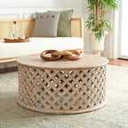 SAFAVIEH Antkea Round Coffee Table - 35 L x 35 D x 16 H - 35Wx35Dx16H