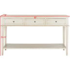 SAFAVIEH Thea Sepia Console - 60 x 20 x 35.4 - 60Wx20Dx35H