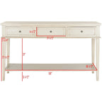 SAFAVIEH Thea Sepia Console - 60 x 20 x 35.4 - 60Wx20Dx35H