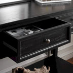 SAFAVIEH Thea Sepia Console - 60 x 20 x 35.4 - 60Wx20Dx35H