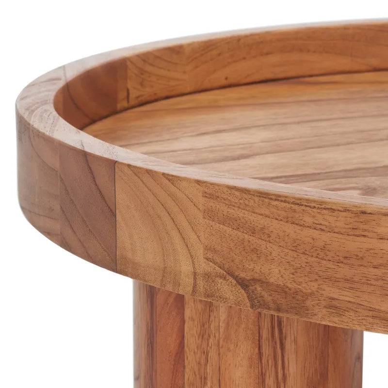 SAFAVIEH Leena 3 Leg Round Coffee Table - 36 W x 36 D x 15 H - 36Wx36Dx15H