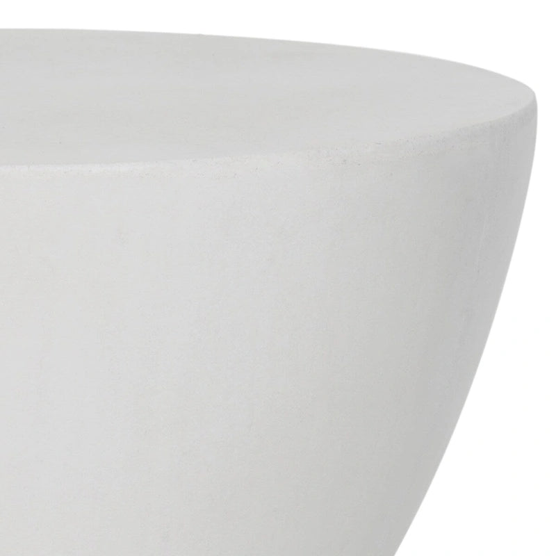 SAFAVIEH Elektra Concrete Indoor/Outdoor Accent Table - 14.9 x 14.9 x 17.7 - 15Wx15Dx18H