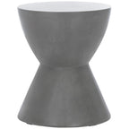 SAFAVIEH Elektra Concrete Indoor/Outdoor Accent Table - 14.9 x 14.9 x 17.7 - 15Wx15Dx18H