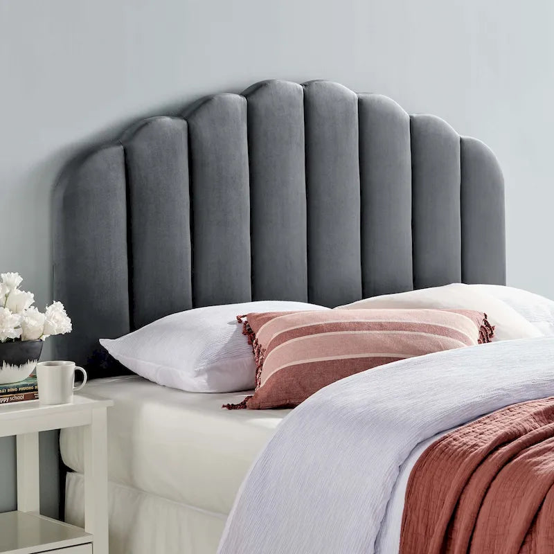 Veronique Twin Performance Velvet Headboard