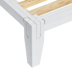 Yume Solid Wood Platform Bed with Japanese Joinery