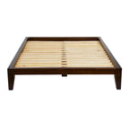 Yume Solid Wood Platform Bed with Japanese Joinery