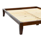 Yume Solid Wood Platform Bed with Japanese Joinery