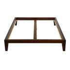 Yume Solid Wood Platform Bed with Japanese Joinery
