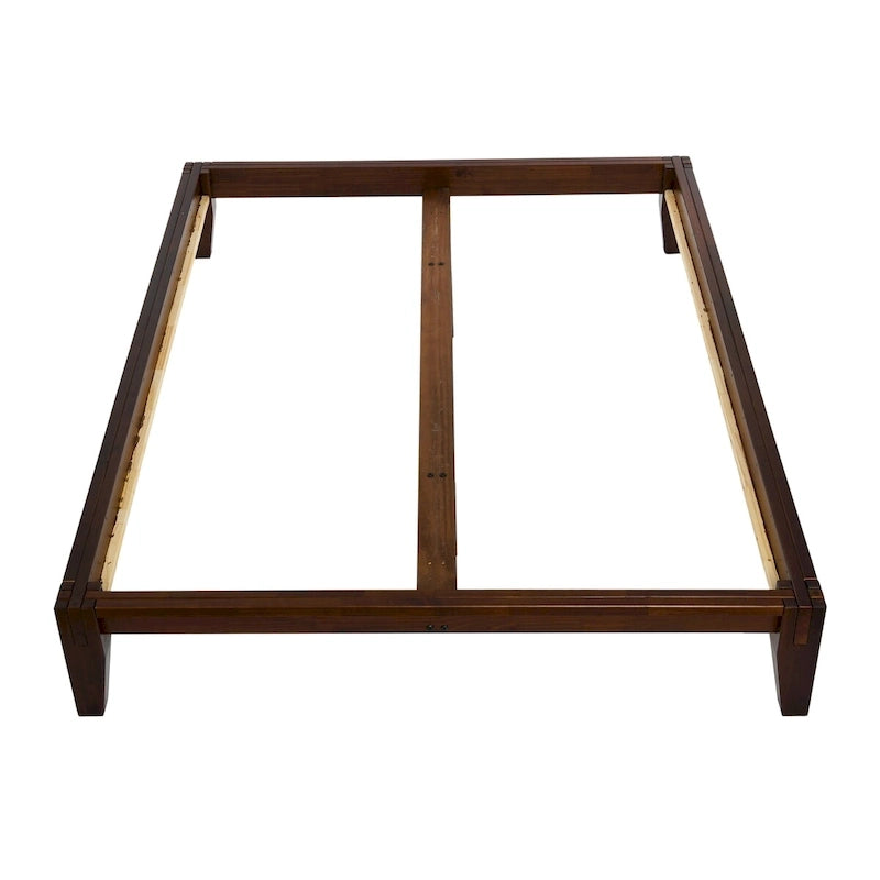 Yume Solid Wood Platform Bed with Japanese Joinery