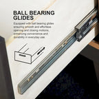 Furniture of America Beau Midcentury 3-Piece Boucle Wingback Low Profile Bedroom Set