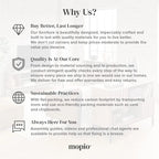 Mopio Brooklyn Storage Cabinet, Modern Farmhouse Entryway Accent Cabinet, Buffet Sideboard, Credenza