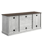 68 inch Rustic Barn Door TV Stand for TVs up to 75 Inches