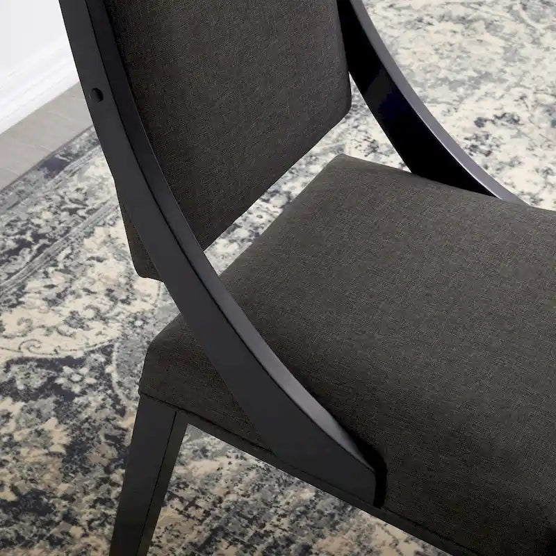 Cambridge Upholstered Fabric Dining Chairs - Set of 2