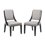 Cambridge Upholstered Fabric Dining Chairs - Set of 2