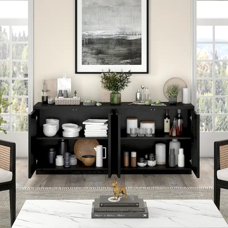Mansfield 68 Wide Rectangular Buffet Table - 68 Wide