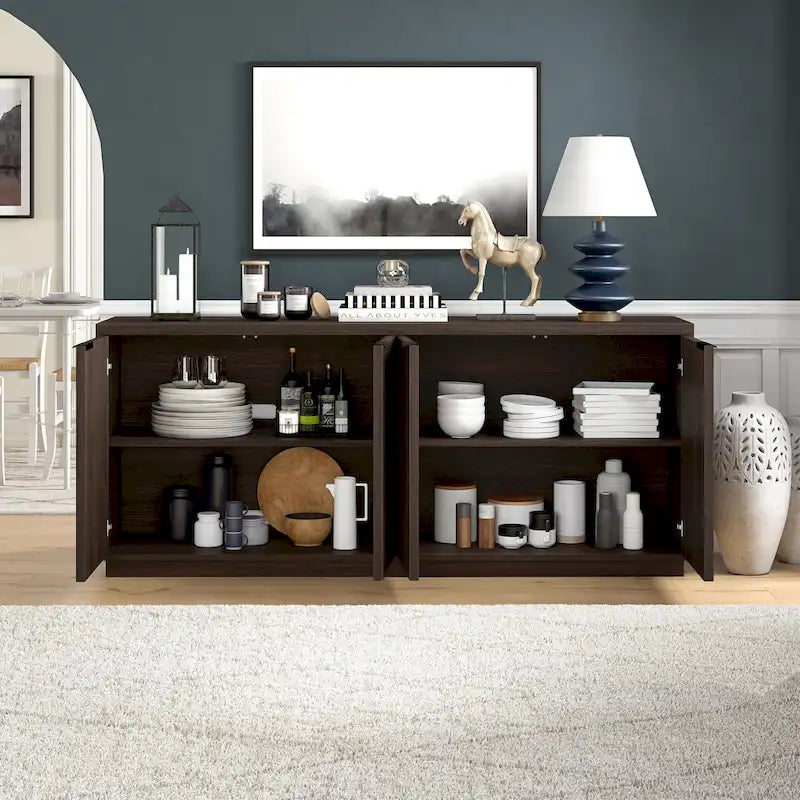 Mansfield 68 Wide Rectangular Buffet Table - 68 Wide