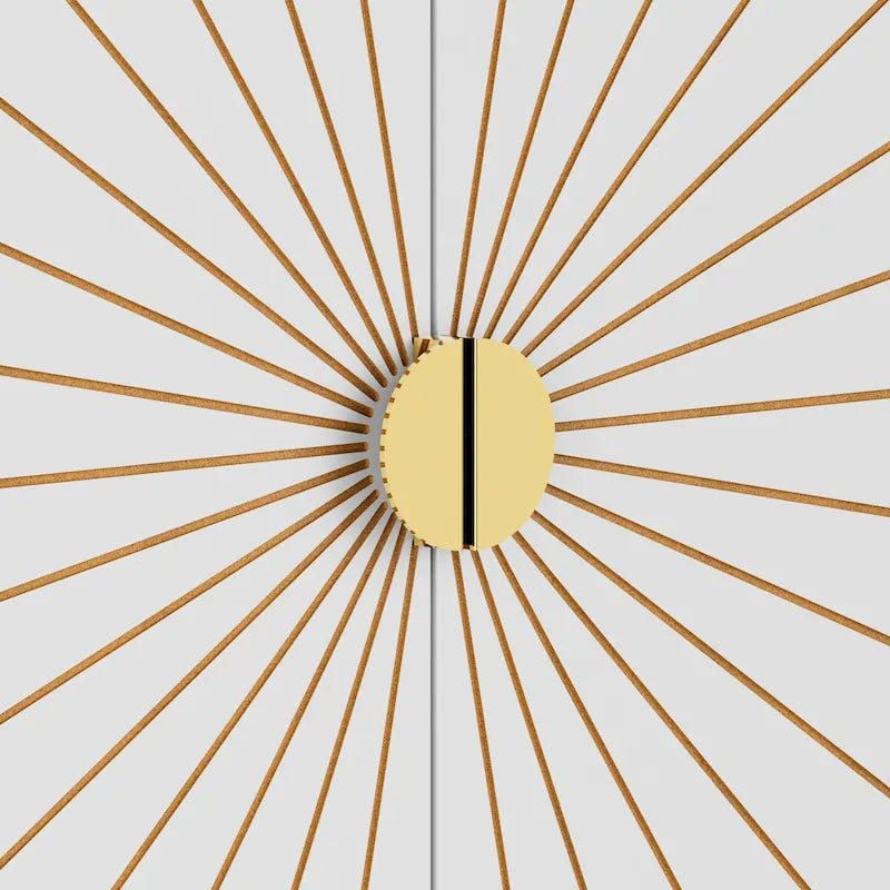 Sideboard Buffet Cabinet with Storage Four Door Adjustable Shelves Storage Cabinet Coffee Bar Cabinet