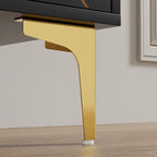 Sideboard Buffet Cabinet with Storage Four Door Adjustable Shelves Storage Cabinet Coffee Bar Cabinet