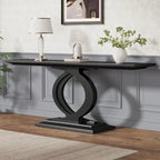 59 Inches Console Table for Entryway, Entry Hallway Table Sofa Table