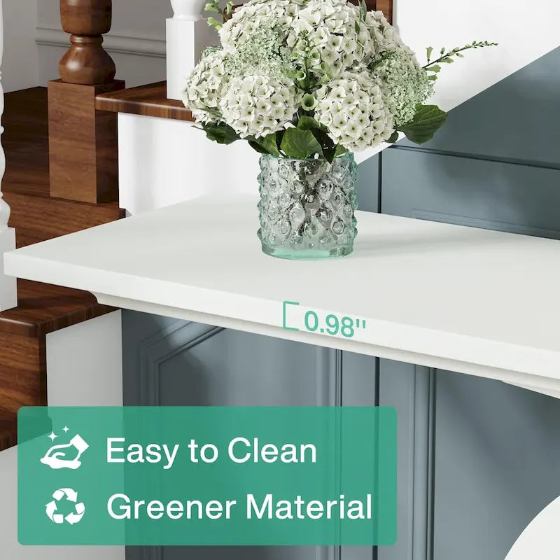 59 Inches Console Table for Entryway, Entry Hallway Table Sofa Table