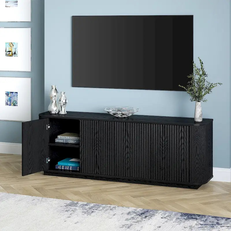 Canton Rectangular TV Stand for TV's up to 75 - 68 Wide