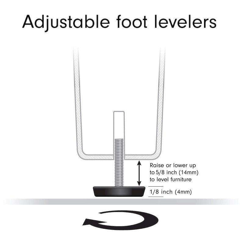 Canton Rectangular TV Stand for TV's up to 75 - 68 Wide