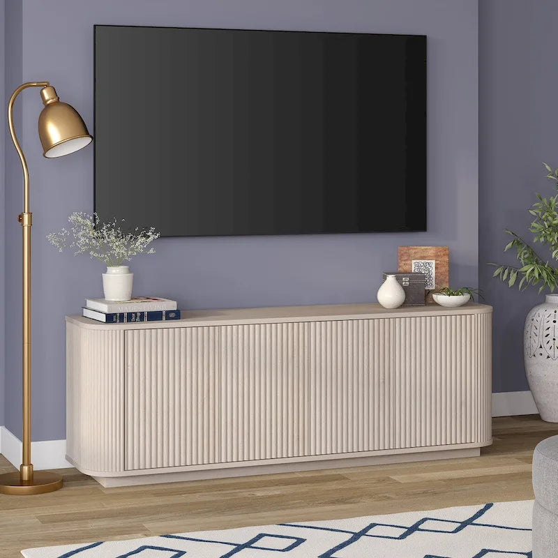 Canton Rectangular TV Stand for TV's up to 75 - 68 Wide