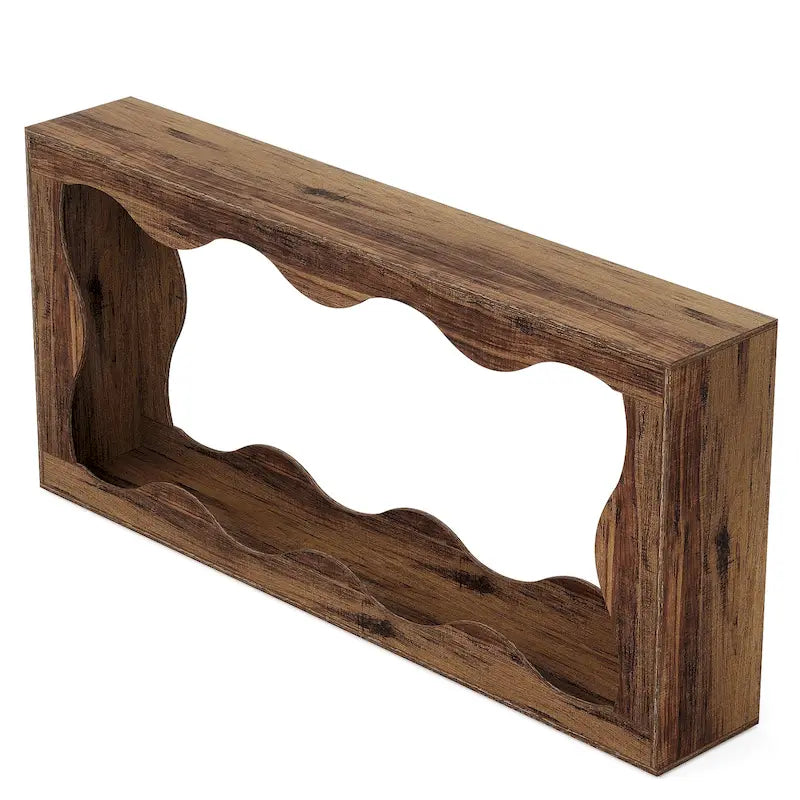 2-tier Wood Console Sofa Table for Entryway Living Room