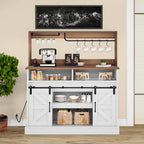 Moasis Farmhouse Coffee Bar Cabinet - 15.1D x 47.2W x 51.5H