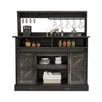 Moasis Farmhouse Coffee Bar Cabinet - 15.1D x 47.2W x 51.5H