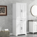 Bathroom Storage Cabinet with Doors and Drawer