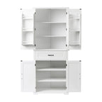 Bathroom Storage Cabinet with Doors and Drawer