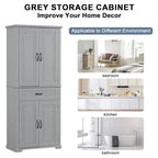 Bathroom Storage Cabinet with Doors and Drawer
