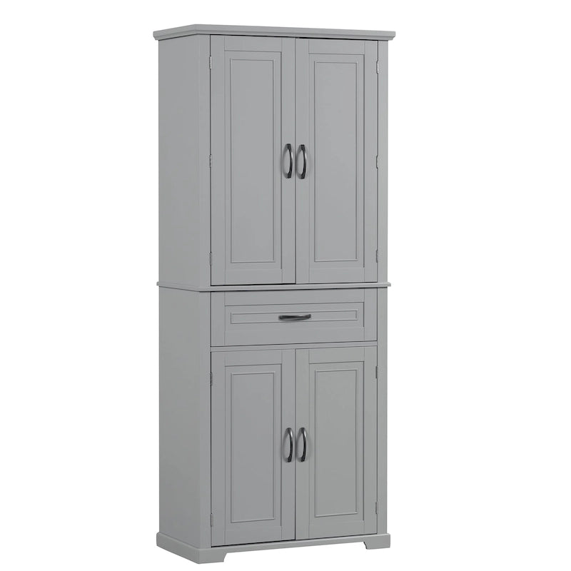 Bathroom Storage Cabinet with Doors and Drawer