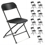 Plastic Folding School Conference Chair Set (Set of 10)