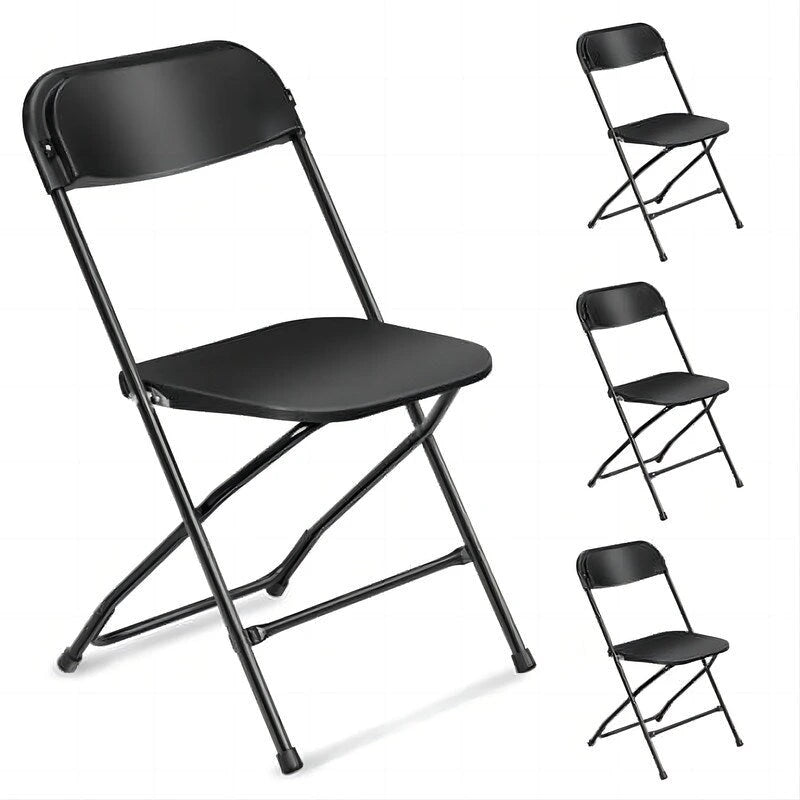 Plastic Folding School Conference Chair Set (Set of 10)