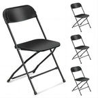 Plastic Folding School Conference Chair Set (Set of 10)