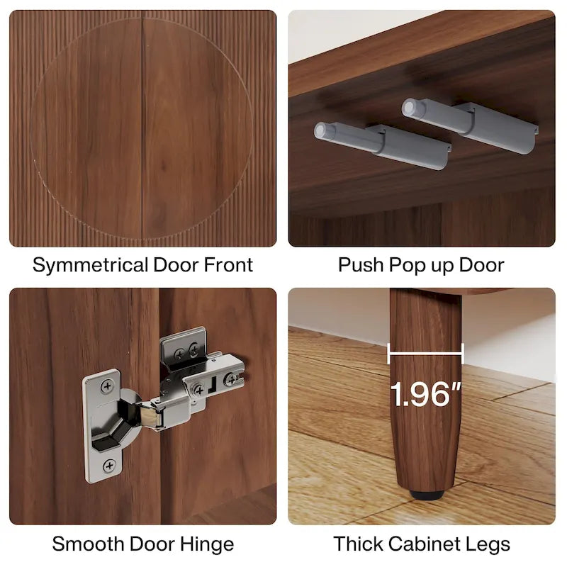 Modern Storage Cabinet Sideboard Buffet Cabinet for Dining Room