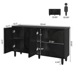 Modern Storage Cabinet Sideboard Buffet Cabinet for Dining Room