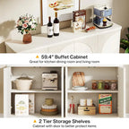 Modern Storage Cabinet Sideboard Buffet Cabinet for Dining Room