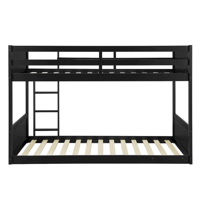 Delphia Low Profile Twin over Twin Bunk Bed