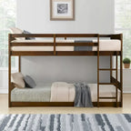 Delphia Low Profile Twin over Twin Bunk Bed
