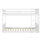 Delphia Low Profile Twin over Twin Bunk Bed