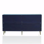 Modern Lacquered 4-Door Wooden Sideboard Buffet Cabinet